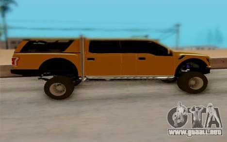 Ford F150 Raptor 4x4 Off-Road para GTA San Andreas