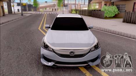 Honda Accord 2017 para GTA San Andreas