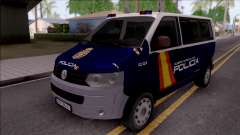 Volkswagen Transporter Spanish Police para GTA San Andreas