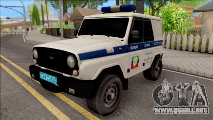 UAZ Hunter Policía para GTA San Andreas