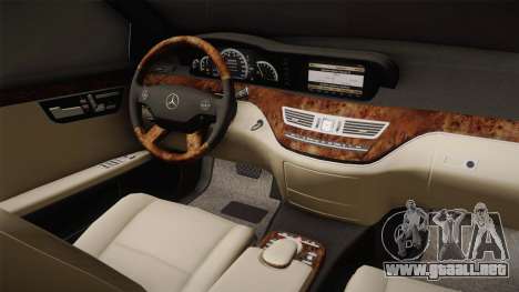 Mercedes-Benz S500 2013 para GTA San Andreas