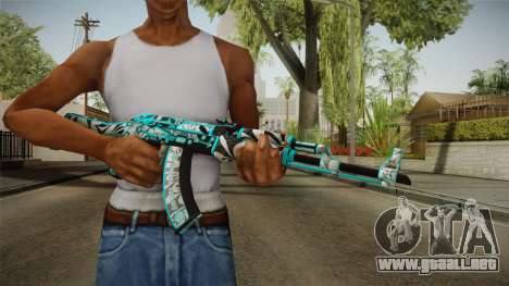 CS: GO AK-47 Frontside Misty Skin para GTA San Andreas