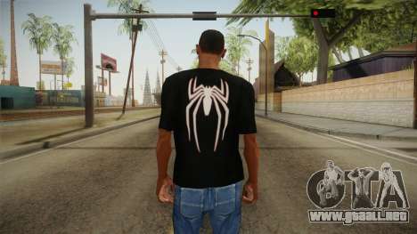 Spider-Man T-Shirt para GTA San Andreas