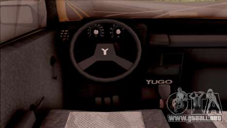 Yugo Koral 45 Kabrio para GTA San Andreas