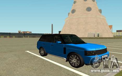 Land Rover Vogue para GTA San Andreas