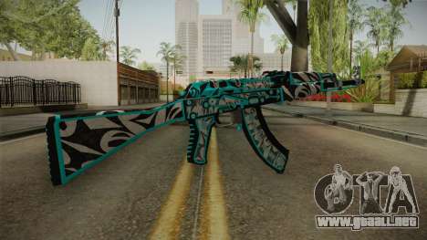 CS: GO AK-47 Frontside Misty Skin para GTA San Andreas