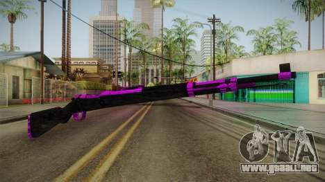 Purple Rifle para GTA San Andreas