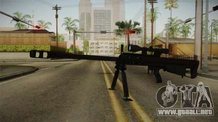 Mirror Edge Barrett M95 para GTA San Andreas