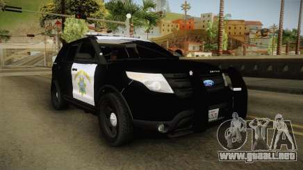 Ford Explorer CHP 2013 para GTA San Andreas