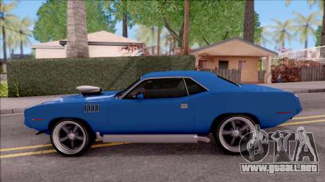 Plymouth Hemi Cuda 426 1971 para GTA San Andreas