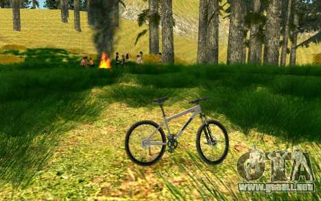 Una parte de los ciclistas en la naturaleza para GTA San Andreas