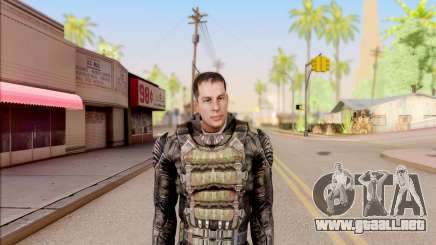 Degtyarev en el cuerpo de la armadura de S. T. A. L. K. E. R. para GTA San Andreas