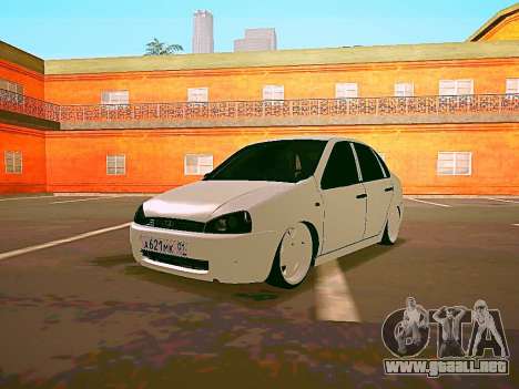 Lada Kalina White para GTA San Andreas