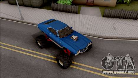 Chevrolet Chevelle SS 1972 Monster Truck para GTA San Andreas