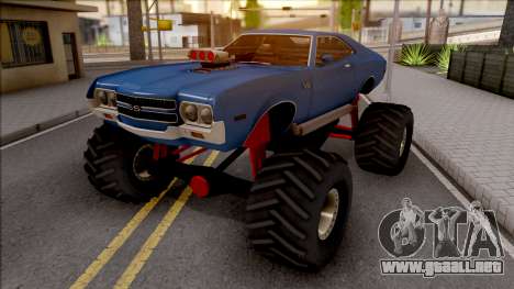 Chevrolet Chevelle SS 1972 Monster Truck para GTA San Andreas