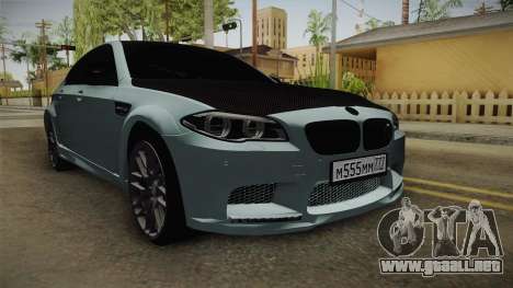 BMW M5 F10 Hamann para GTA San Andreas