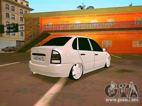 Lada Kalina White para GTA San Andreas