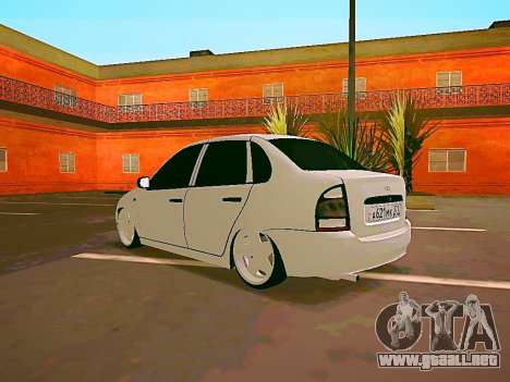 Lada Kalina White para GTA San Andreas