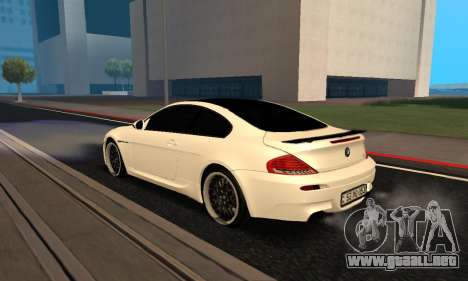 BMW M6 E63 Armenian para GTA San Andreas