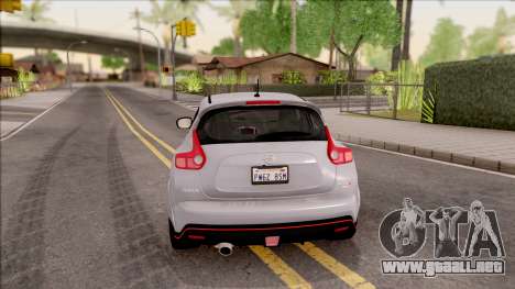 Nissan Juke Nismo RS 2014 v2 para GTA San Andreas