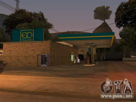 EuroOil Gas Station para GTA San Andreas
