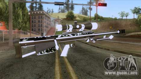 De Armas Cebras - Sniper Rifle para GTA San Andreas