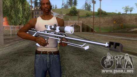 De Armas Cebras - Sniper Rifle para GTA San Andreas