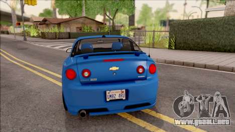 Chevrolet Cobalt SS Turbocharged 2010 para GTA San Andreas