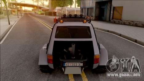 Fiat 126p Buggy para GTA San Andreas