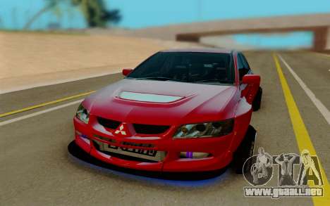 Mitsubishi Lancer EVO IIV para GTA San Andreas