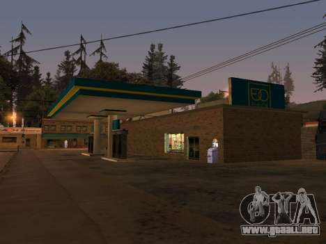 EuroOil Gas Station para GTA San Andreas