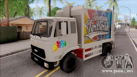 FAP MBKT Terengganu City Garbage Compactor Truck para GTA San Andreas