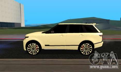 Range Rover Vogue Armenian para GTA San Andreas