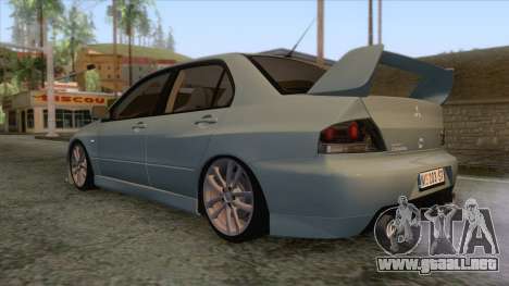 Mitsubishi Lancer Evolution VIII para GTA San Andreas