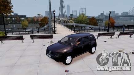 El Renault Duster negro para GTA 4