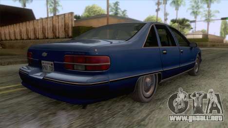 Chevrolet Caprice Classic 1992 para GTA San Andreas