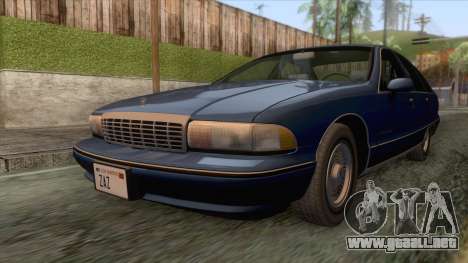 Chevrolet Caprice Classic 1992 para GTA San Andreas