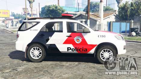 Toyota Fortuner 2014 brazilian police [replace]