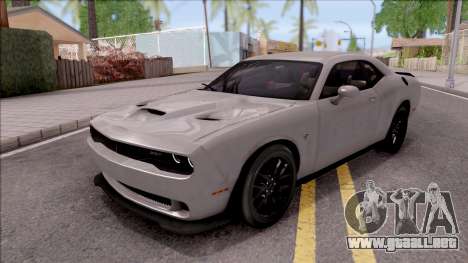 Dodge Charger SRT Hellcat para GTA San Andreas