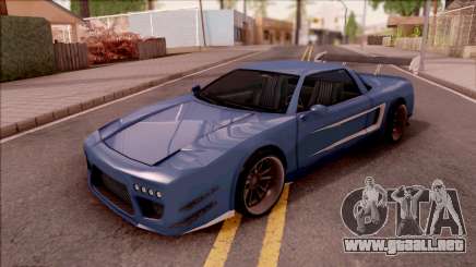 BlueRay Infernus Deoxys para GTA San Andreas