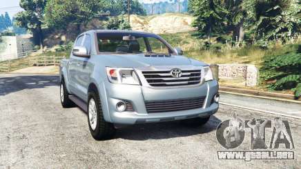 Toyota Hilux Double Cab 2012 [replace] para GTA 5