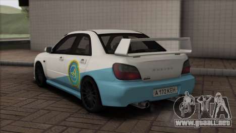 Subaru Impreza WRX 2001 para GTA San Andreas