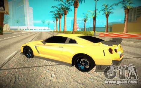 Nissan GTR R35 para GTA San Andreas