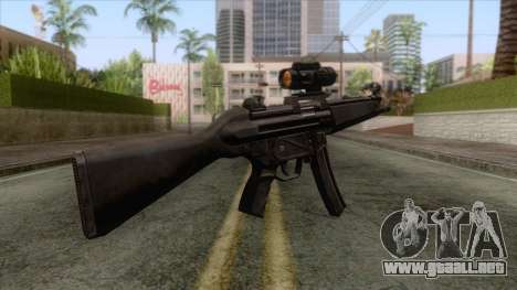 MP5A2 with Aimpoint para GTA San Andreas
