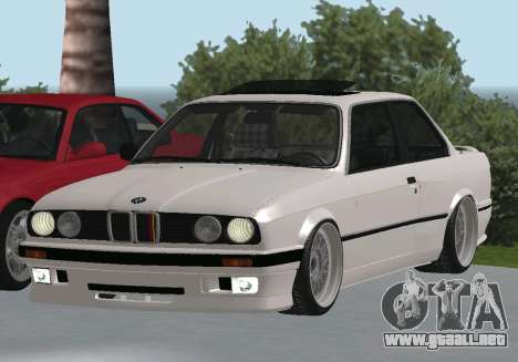 BMW 320i E30 de fuselaje ancho para GTA San Andreas