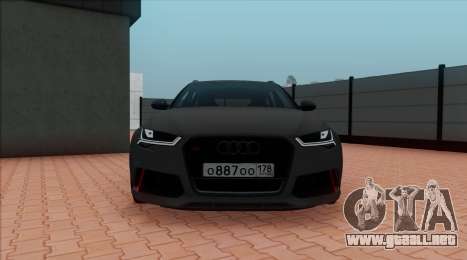 Audi RS6 Avant C7 Bulkin para GTA San Andreas