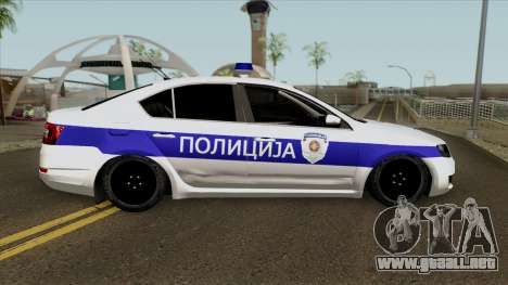 Skoda Octavia Mk3 Policija para GTA San Andreas