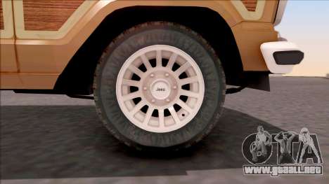 Jeep Grand Wagoneer 1991 para GTA San Andreas
