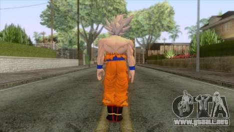 Skin Goku Instinto Superior Dominado para GTA San Andreas
