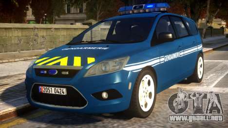 Ford Focus Gendarmerie para GTA 4